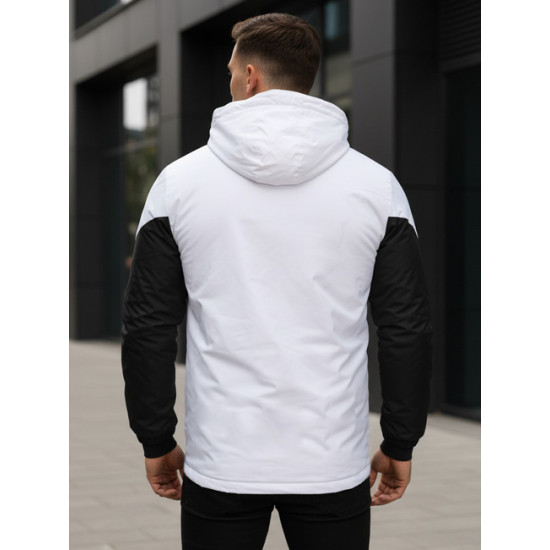 Vyriška balta slidinėjimo striukė Atlant