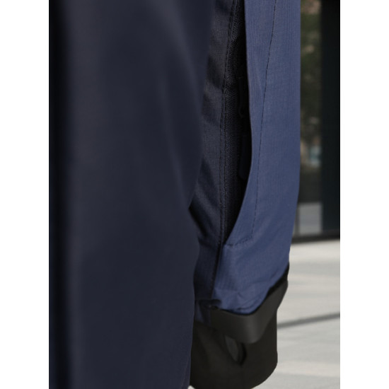 Vyriška tamsiai mėlyna slidinėjimo striukė Atlant