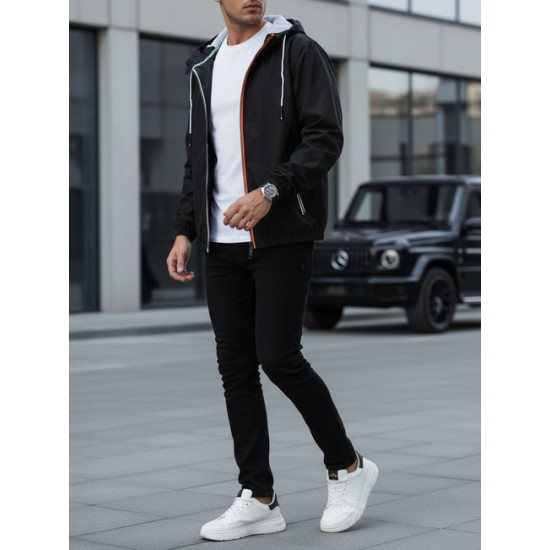 Vyriška plona juoda striukė Doran JS/5M802/392