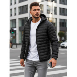 Men's black jacket Pedri