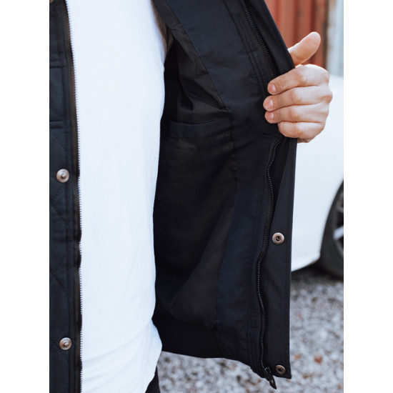 Vyriška tamsiai mėlyna striukė Kuder Žieminės striukės