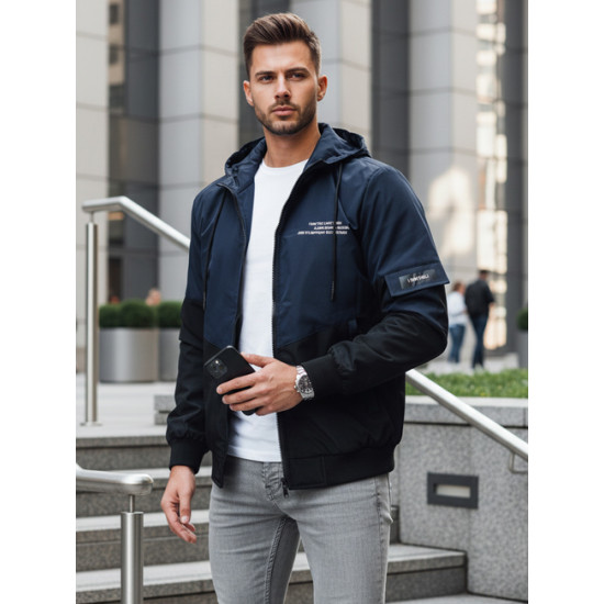 Vyriška tamsiai mėlynos spalvos striukė Mask Rudeninės / Pavasarinės