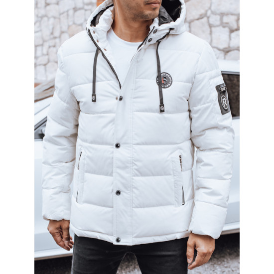 Vyriška balta žieminė striukė Ross