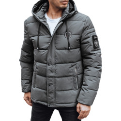 Men's dark grey winter jacket Ross