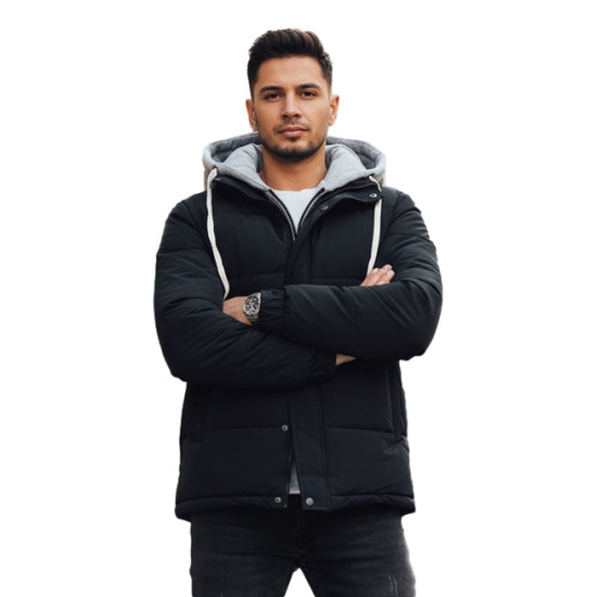 Vyriška tamsiai mėlyna žieminė striukė Blaze