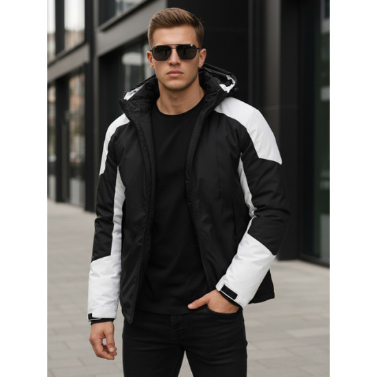 Vyriška juoda slidinėjimo striukė Royal