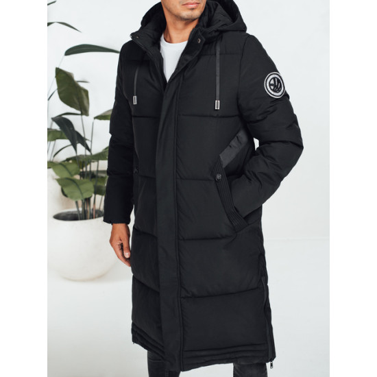 Vyriška juoda žieminė striukė Master