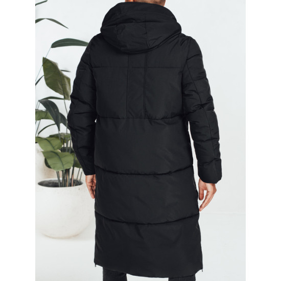 Vyriška juoda žieminė striukė Master