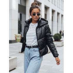 Damska przejściowa kurtka Lola w kolorze czarnym