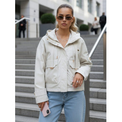 Damska brązowa kurtka przejściowa Enit