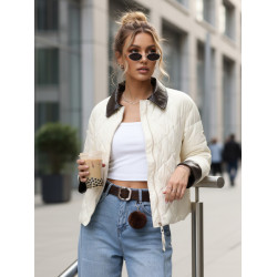 Biała kurtka damska Santi