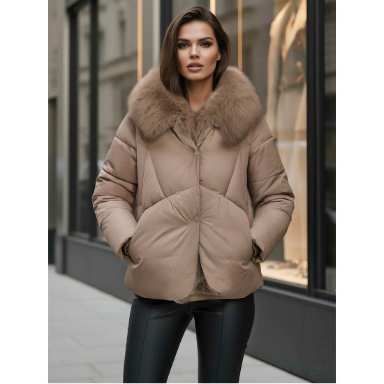 Moteriška rusva žieminė striukė Lota Moteriškos striukės