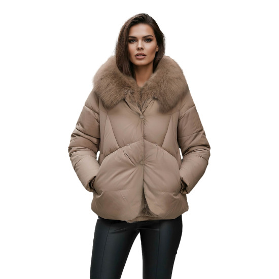 Moteriška rusva žieminė striukė Lota Moteriškos striukės