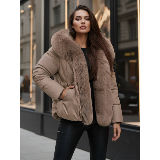 Moteriška rusva žieminė striukė Lota Moteriškos striukės