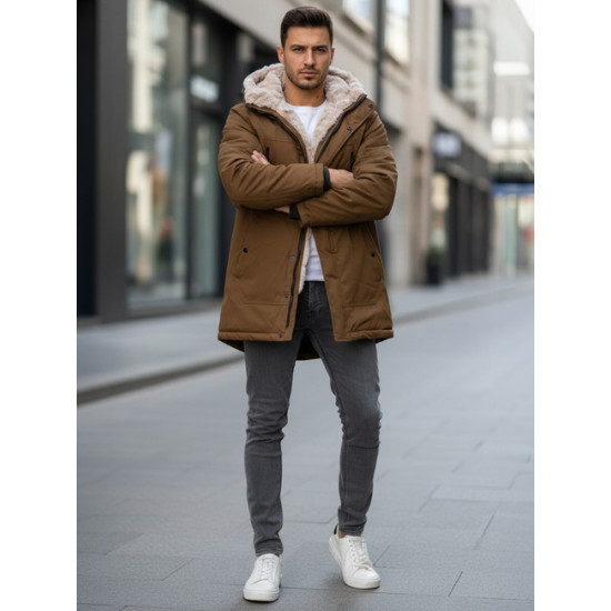 Vyriška ruda žieminė striukė Artic