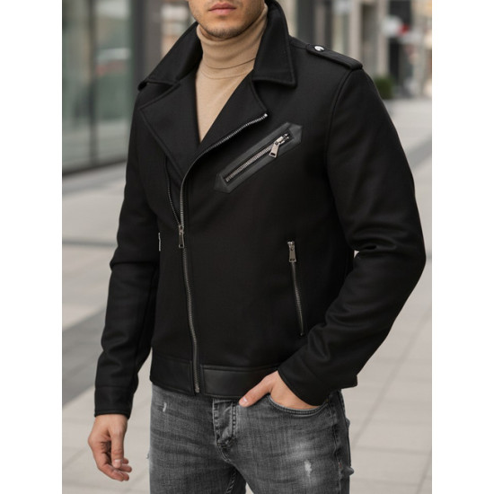 Vyriška žieminė juoda striukė City line