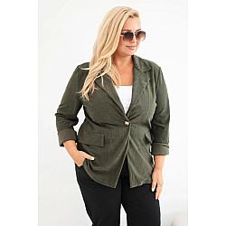 Damska marynarka w kolorze khaki marki Velvet