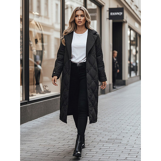 Juoda ilga striukė Suker JS/5M3177/392Z