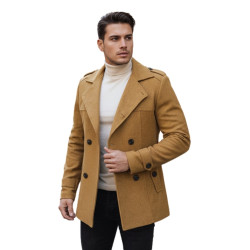Men's brown coat Arlas