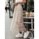 Women's brown skirt Pastella CY0422