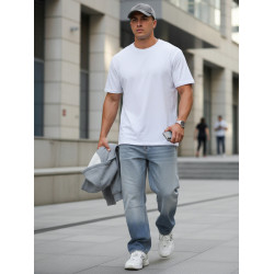 Vyriški šviesiai mėlyni džinsai Lisabon