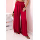 Women's Dark Red Pants by Style