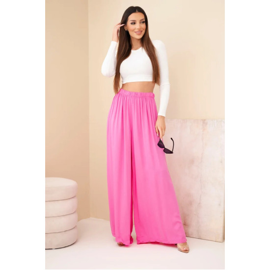 Women's Bright Pink Pants by Style