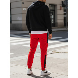 Vyriškos raudonos laisvalaikio kelnės Even