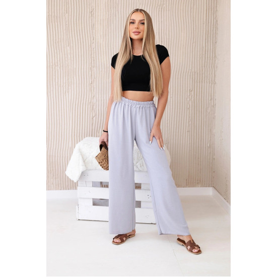 Roma Women's Light Gray Pants