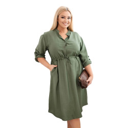 Sieviešu haki krāsas kleita Eris