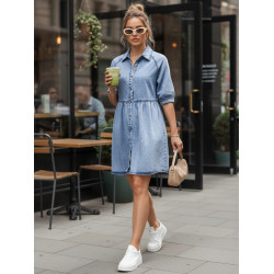 Moteriška mėlyna suknelė Sabi