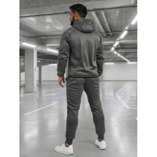 Tamsiai pilkas vyriškas komplektas Jake Sportiniai kostiumai Premium