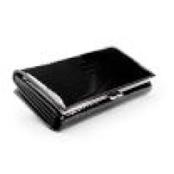 Moteriška juoda piniginė Elegant