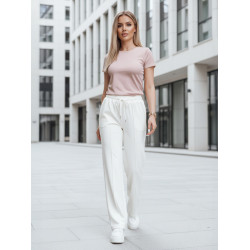 Damskie białe spodnie sportowe Dress