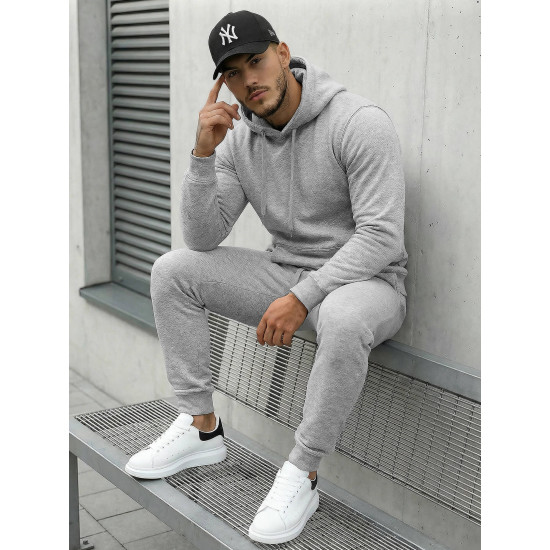 Pilkas vyriškas sportinis kostiumas Toni
