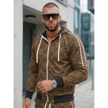 Barry Men's Brown Suit Set