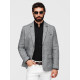 Men's dark gray jacket, Regular fit