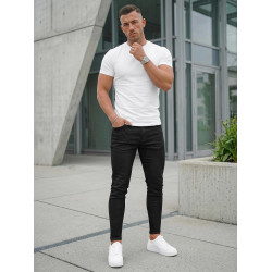 Vīriešu melnās džinsas 