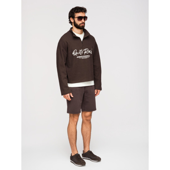 Miesten ruskeat shortsit Carl