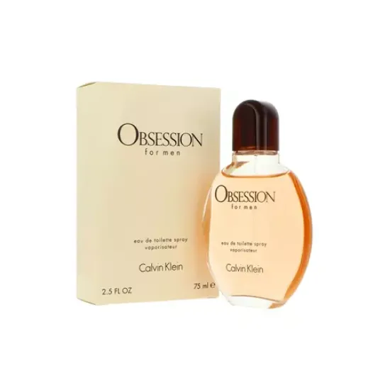 Calvin Klein Obsession For Men Edt 75ml Tualetinis vanduo (EDT) Calvin Klein