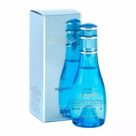 Davidoff Cool Water Woman Edt 50ml Tualetinis vanduo (EDT) Davidoff