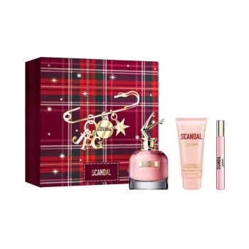 Набор Jean Paul Gaultier Scandal EDP 80 мл + EDP 10 мл + лосьон для тела 75 мл