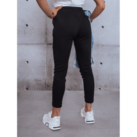 Black women's trousers Bing UY0995 - Jeans and Trousers Black women's trousers Bing UY0995