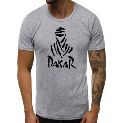 Pilki vyriški marškinėliai Dakar