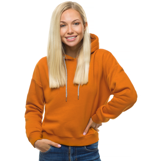 Oranžinis moteriškas džemperis Rema O/12102 - Akcija Oranžinis moteriškas džemperis Rema O/12102