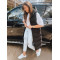 Black women's hooded vest Luves