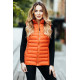 Oranža veste ar kapuci Dzil JS/M23039 - Sievietēm Oranža veste ar kapuci Dzil JS/M23039