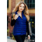Blue hooded vest Dzil