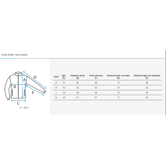 Moteriška dygsniuota striukė Favi Moteriškos striukės