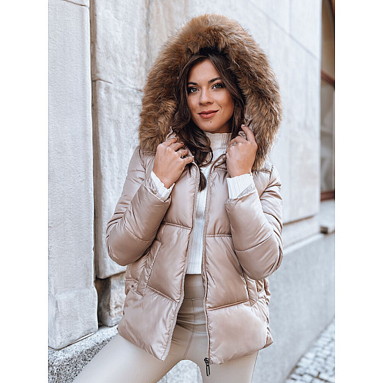 Rusva moteriška striukė Sparkle Striukės